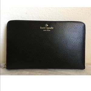 Kate Spade Grand Street Travel Leather Wallet